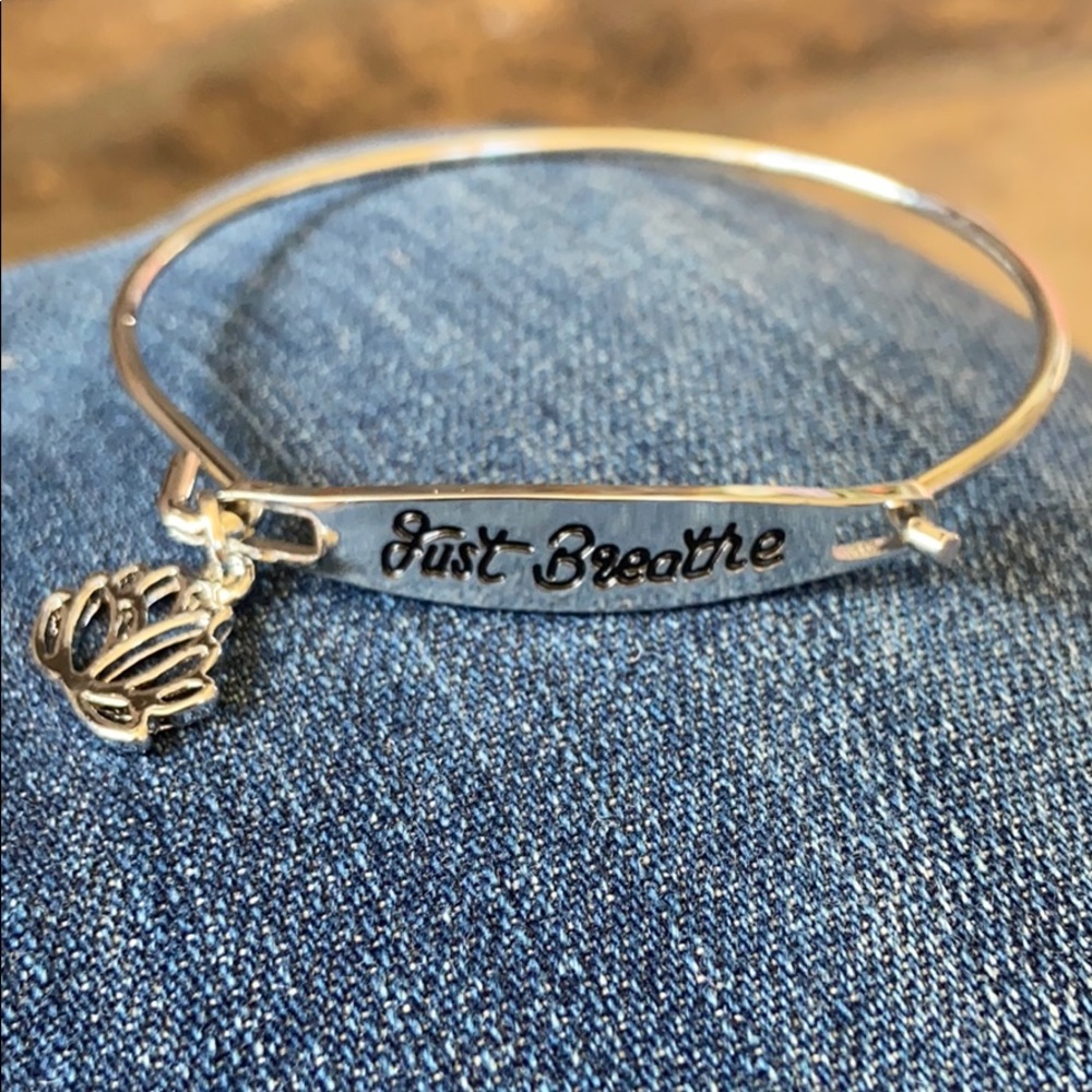 💖Just Breathe Bracelet - Picture 1 of 5
